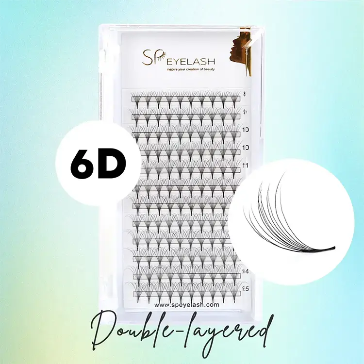6D طبقة مزدوجة مشجعي كاميليا